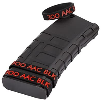   300 Blackout Magazine Marking Bands,300 AAC BLK 7.62 X 35 mm 10 Pack - $6.99 AFTER CODE: QEW2NIUH (Free S/H over $25) - $6.99