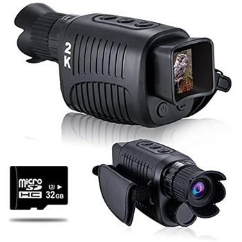   VABSCE Digital Night Vision Monocular 2K Full HD Video with 32 GB Micro SD Card - $63.99 after 20% clip code (Free S/H over $25) - $63.99