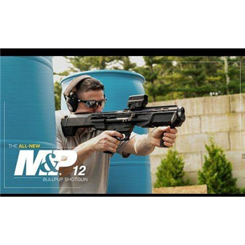   S&W M&P12 Pump Action Bullpup 12 Gauge Shotgun, Black - 12490 - $1199.99 + Free Shipping - $1,199.99