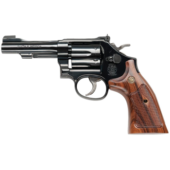   Smih & Wesson Model 48 Classic 22 Mag 4" Barrel 6 Rnd Wooden Target Grips - $888.99 (Free S/H on Firearms) - $888.99