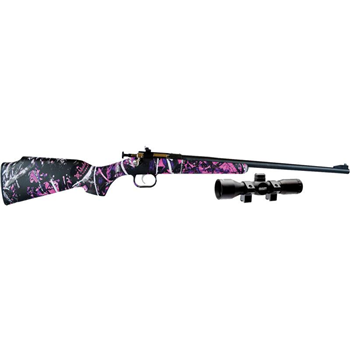   KEYSTONE Crickett 22 LR 16in Black 1rd w/ Scope & Mount - $207.99 (Free S/H on Firearms) - $207.99