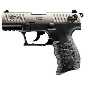   Walther P22 Nickel .22 LR 3.4" 10 Rd - $307.99 - $307.99