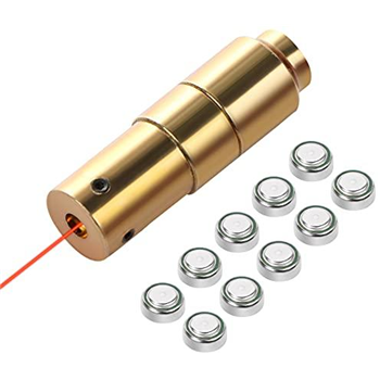   XOOBIU Red Laser Boresighter with Batteries(Choose Your Cal) - $5.99 with code "50A2Z91J" (Free S/H over $25) - $5.99