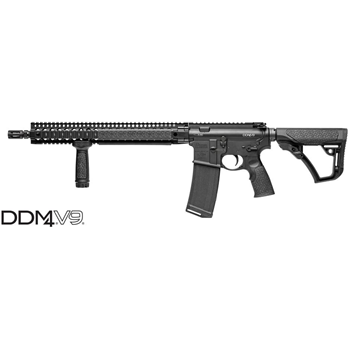   DANIEL DEFENSE DDM4 V9 223 Rem - 5.56 NATO 16in Black 30rd - $1899 (Free S/H on Firearms) - $1,899.00
