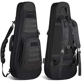   HUNTSEN Tactical Rifle Bag Backpack 32" Padded Lockable Zippers - $62.99 (Free S/H over $25) - $62.99
