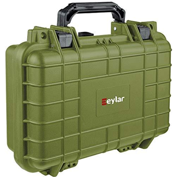   Eylar Tactical Hard 1 Gun Case Water &amp; Shock Proof with Foam TSA Approved 11.6" 8.3" 3.8" (10 Colors) - $34.99 (Free S/H over $25) - $34.99