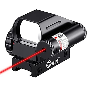   CVLIFE 1x22x33 Reflex Sight Red and Green 4 Reticle Dot Sight - $34.99 w/code "9P43VWOJ" (Free S/H over $25) - $34.99