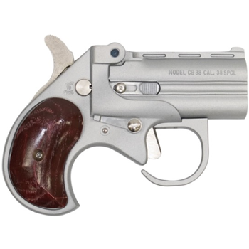   Bearman Industries Big Bore Derringer 38 Spec 2.75" Barrel Satin Rosewood Grips 2-rd - $133.99 (Free S/H on Firearms) - $133.99