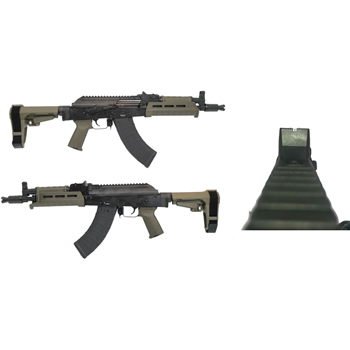   PSA AK-P MOE SBA3 Pistol, OD Green - $899.99 - $899.99