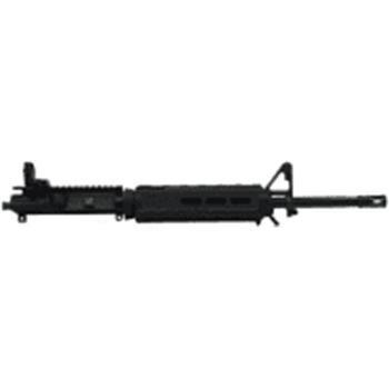 PSA 16" Nitride 1:7 A2 Mid-Length 5.56 NATO MOE AR-15 Upper Assembly With Rear Mbus Black, No BCG/CH - $229.99 + Free Shipping - $229.99