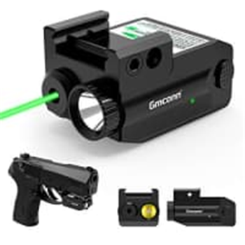 Pistol Laser Sight, 350 lm Strobe Mode Green Laser USB Rechargeable Green Laser - $49.99 (Free S/H over $25) - $49.99