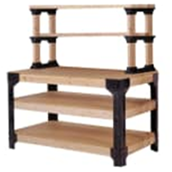 2x4basics Custom Work Bench and Shelving Storage System (No Lumber) - $46.92 + Free Shipping - $46.92