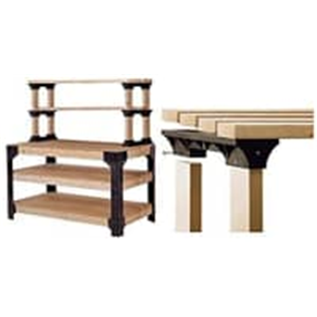 Hopkins 2x4basics Workbench and Shelving Storage System with 2x4basics ShelfLinks - $70.89 (Free S/H over $25) - $70.89