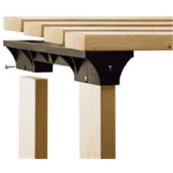 2x4basics Custom Shelving and Storage System Shelflinks - No Lumber, Black (Pack of 6) - $23.97 (Free S/H over $25) - $23.97