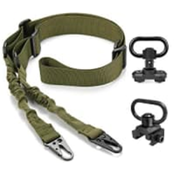 Theopot 2 Point Sling and Quick Adjust QD Sling Mount Swivel $10.19 After Code"8DFPKFM3" - $10.19 (Free S/H over $25) - $10.19
