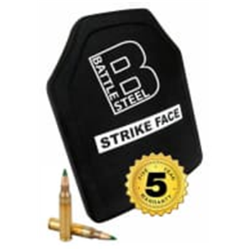 Battle Steel Level 3+ Special Threat Armor Plates M855 Green Tip Protection Polyester Cover - $99.98 - $99.98