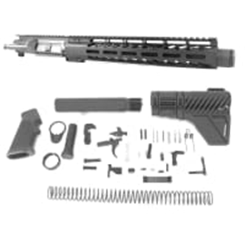 10.5 inch AR-15 5.56 NATO Carbine Length Melonite Upper w/Can Complete Kit - $449.99 AFTER 10% OFF - $449.99