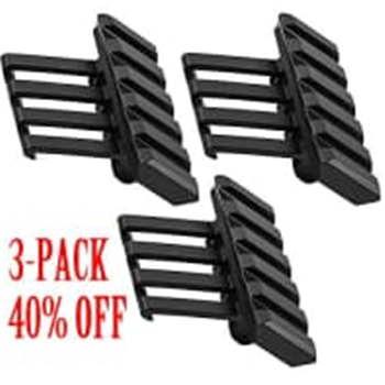 3-Pack Offset Rail Mount for 20mm Rail 5 Slots Rail Mount Adapter for Sight - $8.39 (Free S/H over $25) - $8.39
