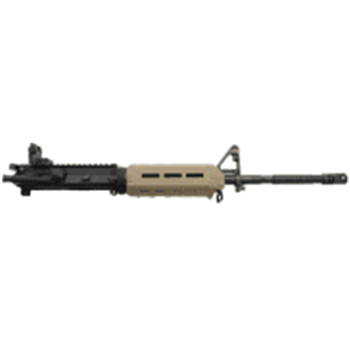 PSA 16" Nitride 1:7 M4 Carbine 5.56 NATO MOE AR-15 Upper Assembly, FDE - with BCG/CH &amp; Rear Mbus - $299.99 + Free Shipping - $299.99