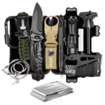 TRSCIND Compact 11-in-1 Survival Gear Outdoor Emergency Tools - $24.64 (Free S/H over $25) - $24.64
