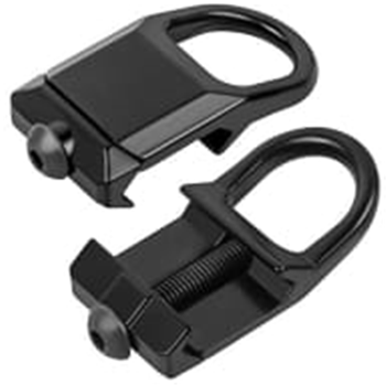 2-Pack Sling Adapter for 20mm Rail Sling Clip Adapter Base Attachment Metal Hooks Black - $7.19 40% off w/c "40IABMDR" (Free S/H over $25) - $7.19