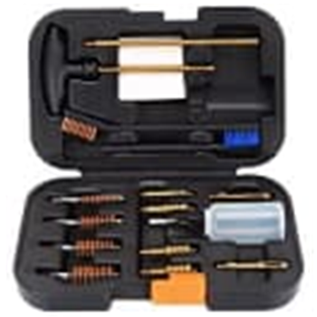 Pistol Cleaning Kit 9mm/.357.22.45.40 Caliber Gun Cleaning Kit and Handgun Brass Brush with Case - $17.99 After Code: "AXFHAET9"(10%OFF) (Free S/H over $25) - $17.99