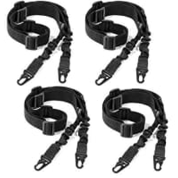 XOOBIU 4-Pack 2 Point Sling with Metal Hook Adjustable Length 1.25” Sling - $9.59 40% off with code "40DBFKH3" (Free S/H over $25) - $9.59