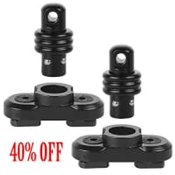 2-Pack Sling Adapter QD Sling Stud Sling Swivel Adapter for MLOK - $8.99 40% off w/c "40IABMDR" (Free S/H over $25) - $8.99