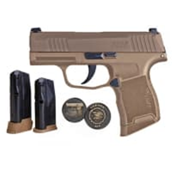 Sig Sauer P365 NRA 9mm Luger 3.1in Coyote 12+1 Rounds - $559.99 - $559.99