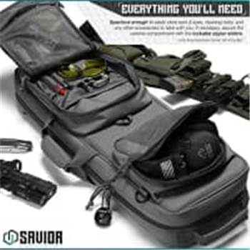 Savior Eq Urban Carbine 30" Tactical Takedown AR Rifle Bag Additional Storage, Muzzle Cover &amp; Shoulder Straps (4 Colors) - $66.99 (Free S/H over $25) - $66.99