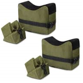 2-Set Shooting Rest Bags Front and Rear Bag Combo with Durable Construction and Water Resistance for Outdoor, Range, Shooting and Hunting Unfilled - $9.95 (Free S/H over $25) - $9.95