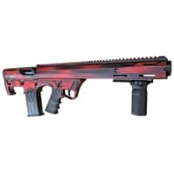 Black Aces Tactical Bullpup 5rd 12GA Pump Shotgun, Distressed Red - BATBPPDR - $299.99 + Free Shipping - $299.99