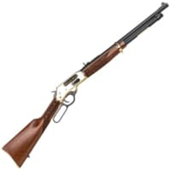 Henry Side Gate Blued/Polished Brass Lever Action Rifle - 45-70 Government - $919.99 - $919.99