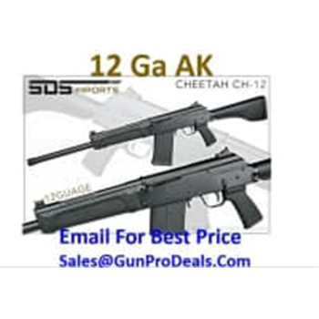 12 Ga AK (SDS Cheetah) 3" Chamber - $1099.99 - $1,099.99
