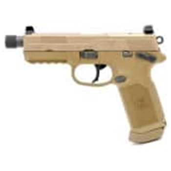 FN AMERICA FNX-45 Tactical 45 ACP 5.3in FDE 15rd - $1199 (Free S/H on Firearms) - $1,199.00