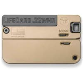 Trailblazer LifeCard 22 WMR (22 Mag) Anodized Flat Dark Earth Pistol 1 Round - $299.99 - $299.99