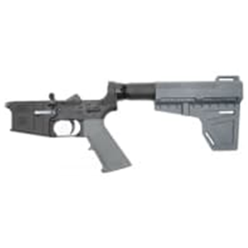 PSA AR-15 Complete Classic Shockwave Pistol Lower, Gray - No Magazine - $199.99 + Free Shipping - $199.99