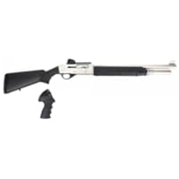 Black Aces Tactical Pro Series R 12 Gauge Shotgun 18.5", Silver - BATPSRS - $279.99 + Free Shipping - $279.99