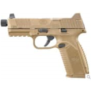 FN AMERICA 509 Tactical 4.5" 9mm 24Rd TB FDE - $899 (Free S/H on Firearms) - $899.00