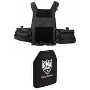 BROWNELLS - SMC Plate Carrier with RMA Level IV Plates, Black - $435 after code "MC3" - $435.00