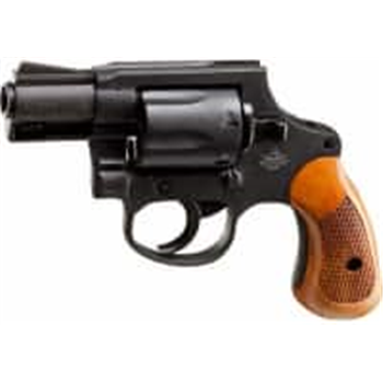 Rock Island Revolver M206 Spurless 38 Special 6rd 2" Black Parkerized Steel Wood Grip - $248.99 - $248.99