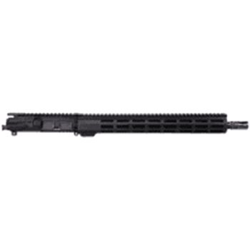 NBS 16" 5.56 Gov / SOCOM Mid M-LOK Upper Assembly Black - From $259.95 (Free S/H over $150) - $259.95