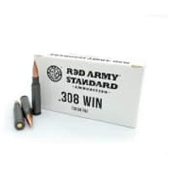 Red Army Standard - 308 Win - 150 Grain - FMJ - 20 Rounds - $10.24