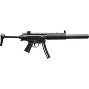 H&amp;K, MP5, Semi-automatic, 22LR, 16.1" Barrel, Matte Black Finish, 1 Mag, 25Rd - $429.99 - $429.99