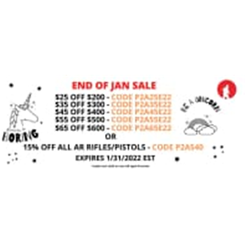 End of Jan Sale - Discount Codes - $1 - $1.00