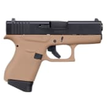 Glock G42 Fde / Elite Black Apollo Custom - $536.04 (Free S/H on Firearms) - $536.04