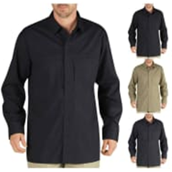 Dickies Men's Tactical Long Sleeve Shirt (FDE, Blue - Select Sizes) - $7.98 - $7.98