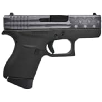 Glock 43X FS 9mm Pistol, Black/Titanium Battle Flag - PX4350201ETBF - $549.99 + Free Shipping - $549.99