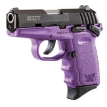 SCCY CPX-1 9mm Black / Purple Pistol with Safety - CPX 1CBPU - $179.99 + Free Shipping - $179.99