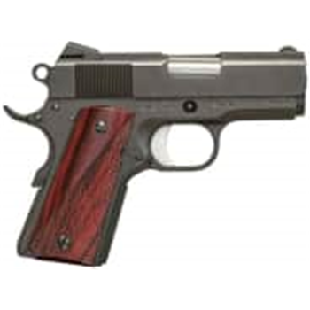 Fusion Precision Freedom Bantam 45 ACP 3" 6+1 Black Steel Frame &amp; Slide Red Cocobolo Grip - $761 - $761.00